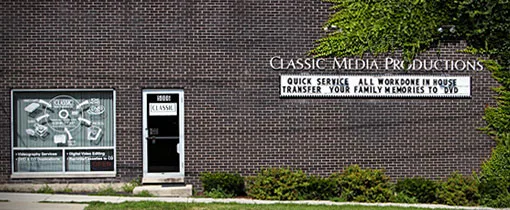 The Classic Media Productions building in Downers Grove